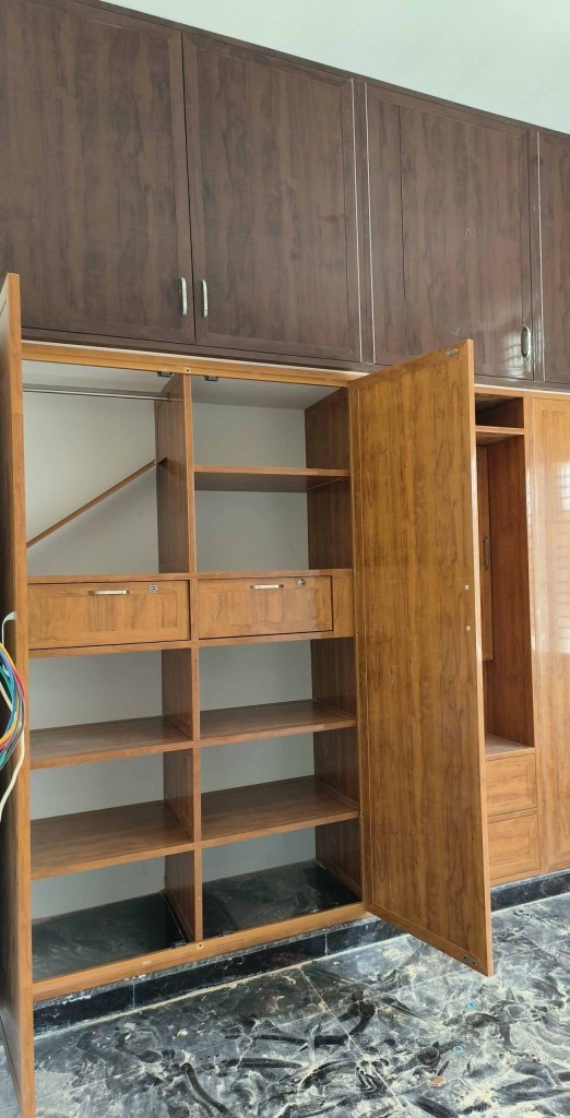 PVC wardrobe installation in Trichy