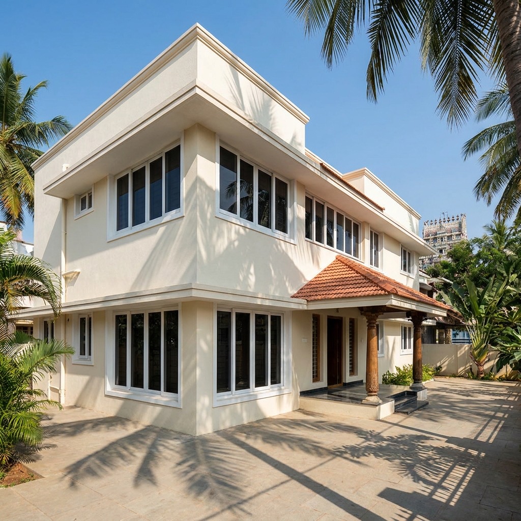 Bright UPVC window project Tiruchirappalli